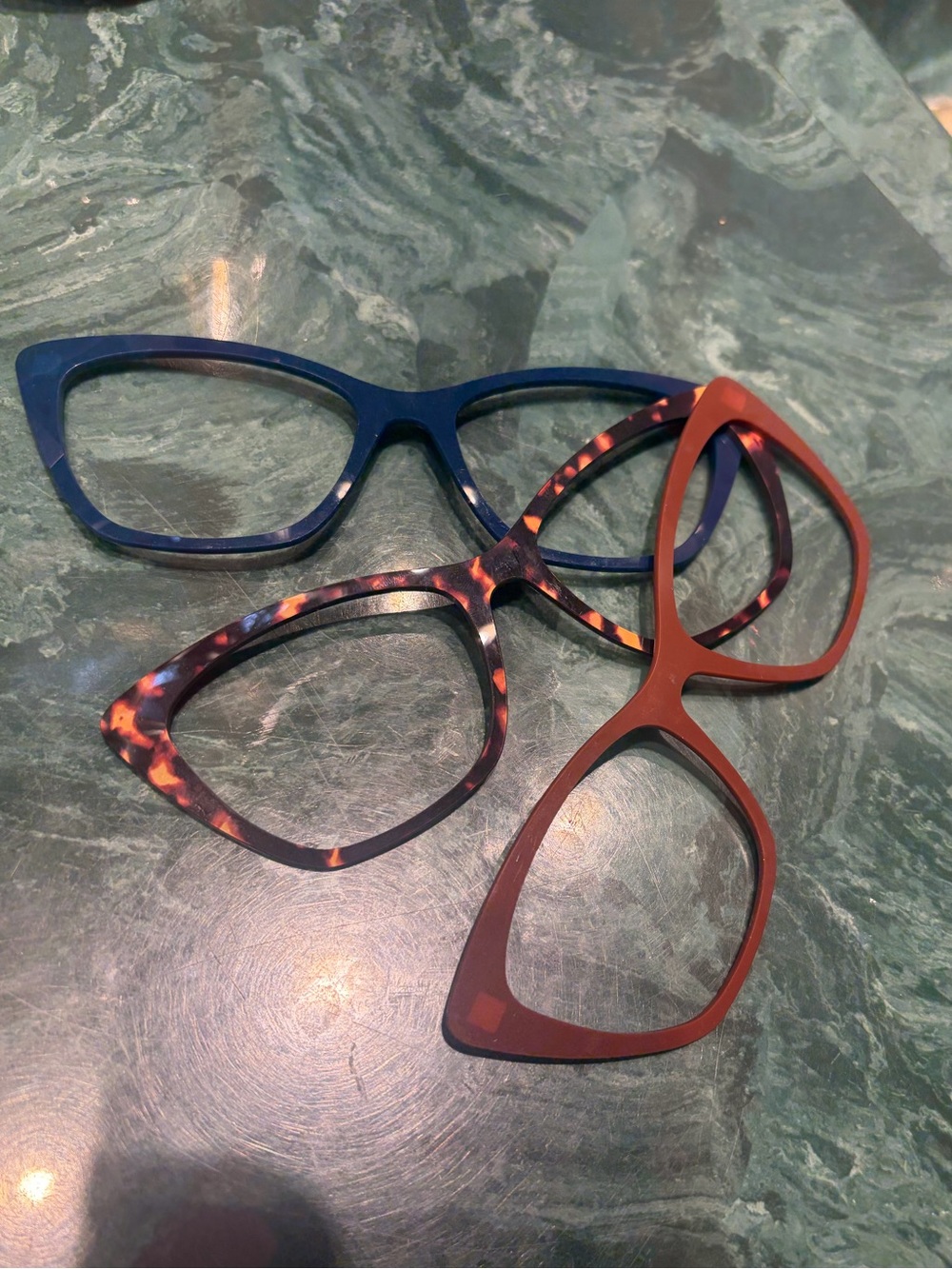 Pair Eyewear Magnetic Topper Frames Set of 3